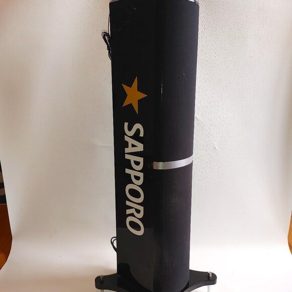 TALL SAPPORO Speaker Tower Japanese Beer Gold Star - Picture 1 of 14